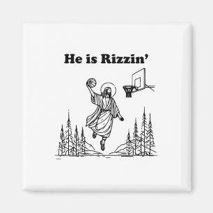 Íman Ele É Rizzin Engraçado Jesus Bysketbyll Páscoa Cri