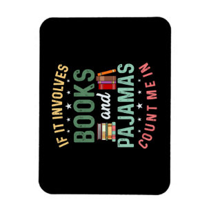 ÍMAN ELE ENVOLVE LIVROS E PAJAMAS CONTAM COMIGO EM LEIT