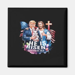 Íman Ele Está Risen Jesus Engraçado Nos Põe Na Bandeira