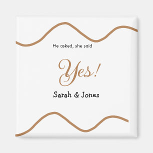 Íman Ele perguntou ela disse sim noivado simples minima