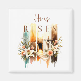 Íman Ele Ressuscitou Cruz Cristã Jesus Versículo Bíblic