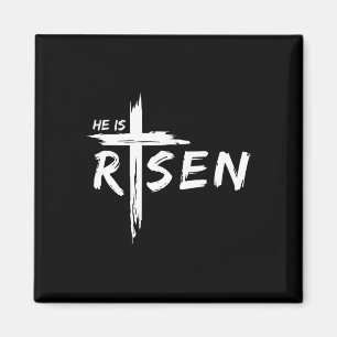 Íman Ele Ressuscitou Cruz Jesus Religioso Dia de Páscoa