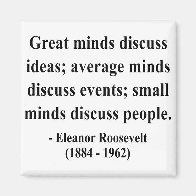 Íman Eleanor Roosevelt Cotação 5a (Frente)