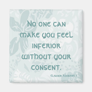 Íman Eleanor Roosevelt Sayings Imãs de geladeira