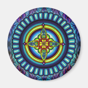 Íman "Electra Star" Mandala por Jay Rizzi