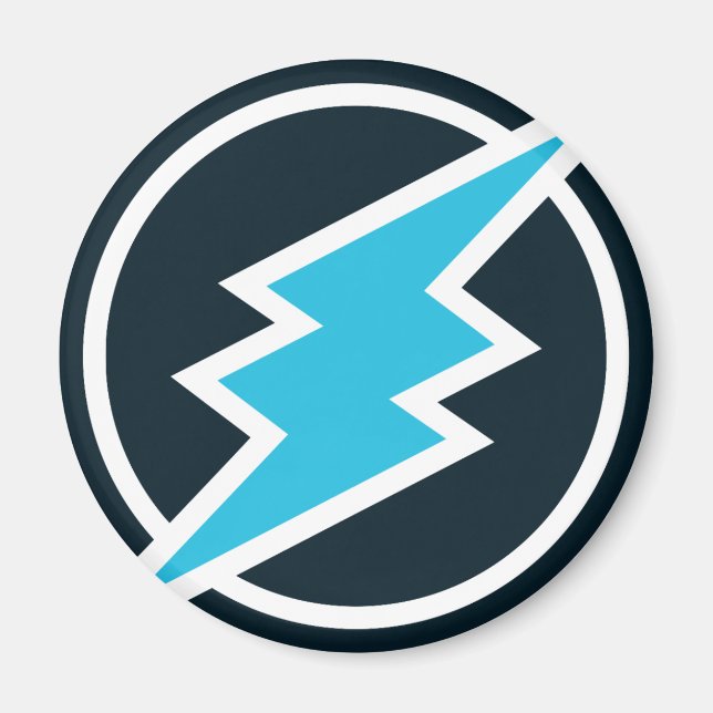 Íman Electroneum (ETN) logótipo (Frente)