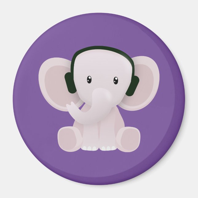 Íman Elefante ama música (Frente)