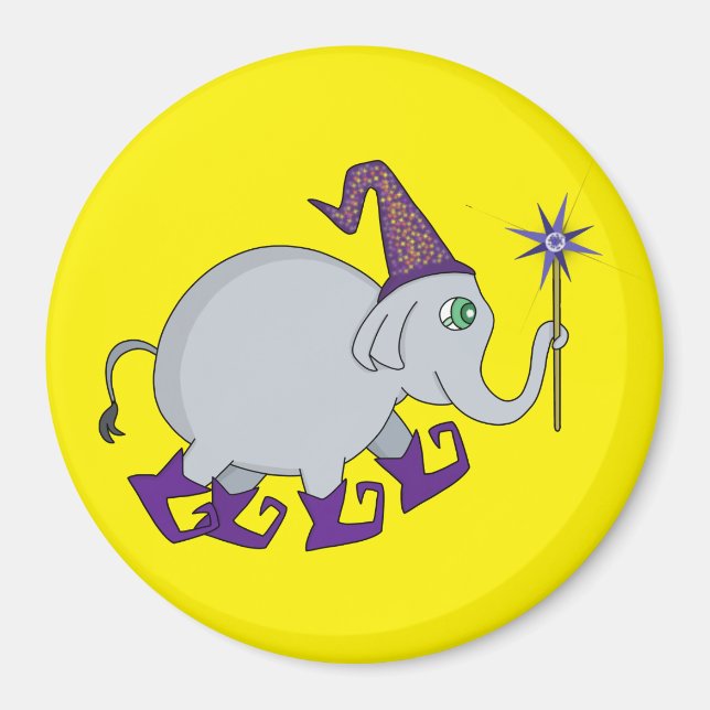 Íman Elefante Assistente (Frente)