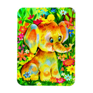 Íman elefante bebê