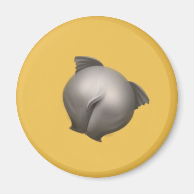 Íman elefante das nádegas (Frente)