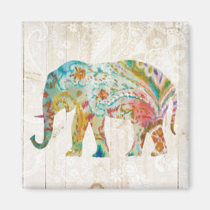 Íman Elefante de Boho Paisley II