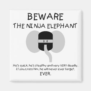 Íman Elefante de Ninja