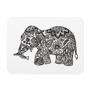 Íman Elefante do Doodle