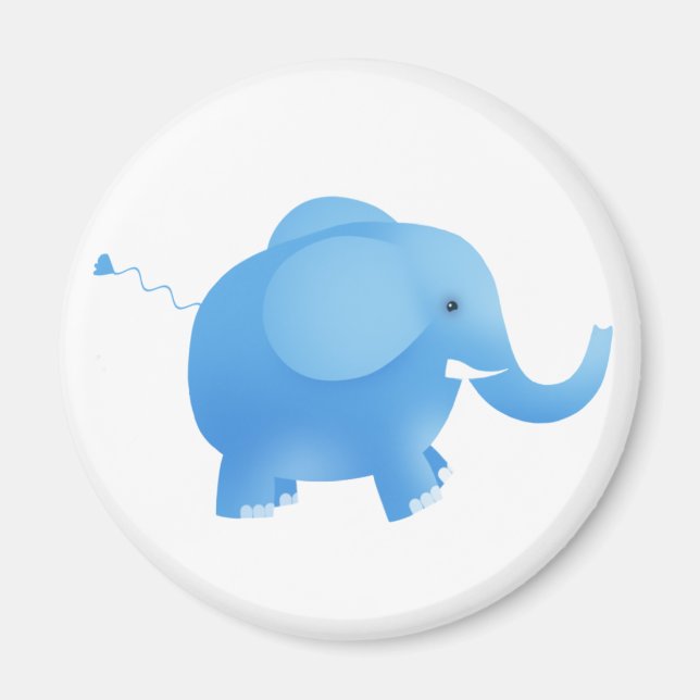 Íman elefante - ímãs (Frente)