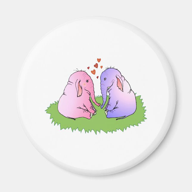 Íman Elefante Love (Frente)