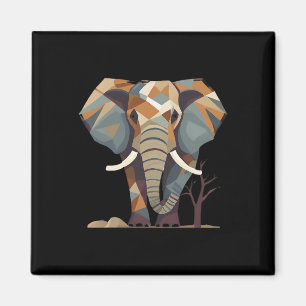 Íman Elefante: Na moda artística dos fãs elefantes salv