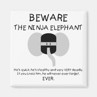 Íman Elefante Ninja