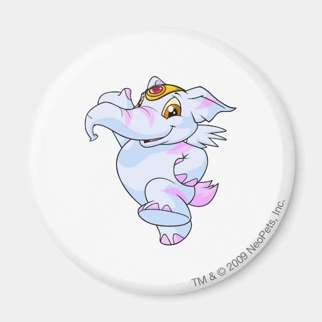 Íman Elefante Striped (Frente)