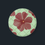 Íman Elegant Burgundy Floral & Sage Green Lattice Patte<br><div class="desc">Add timeless, vintage charm to your life with this elegant floral lattice pattern. The design showcases beautifully shaded, painterly burgundy flowers set against a crisp, sage green diamond trellis background. Blending organic botanical art with clean geometric lines, this pattern is a perfect fit for Grandmillennial, Cottagecore, and home decor. It...</div>