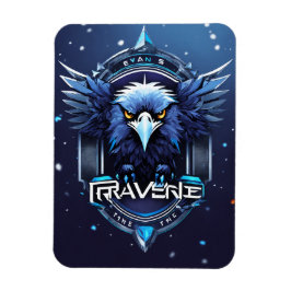 Íman Elegant Eagle Logo Save the Date Card | Modern Min