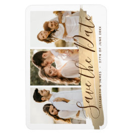 Íman Elegant Photo Save The Date Magnet Invitation