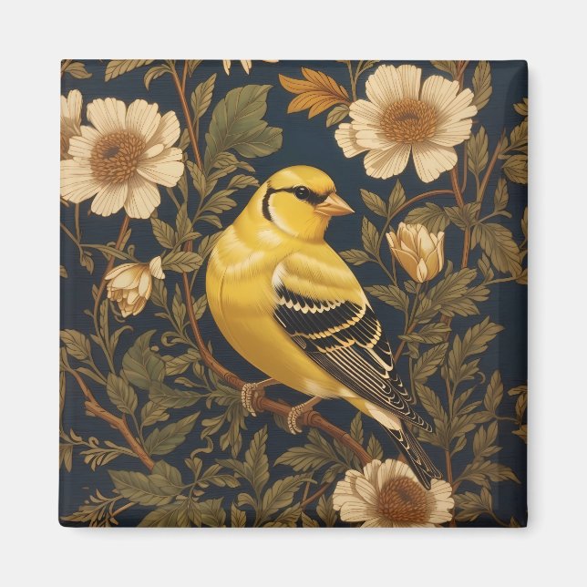 Íman Elegante American Goldfinch (Frente)