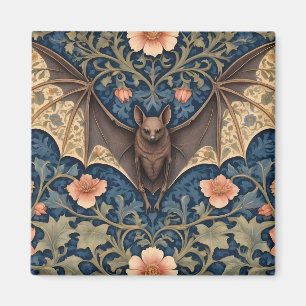 Íman Elegante Bat Voador William Morris Inspirou Floral