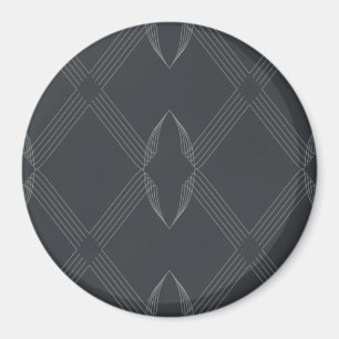 Íman Elegante, chic, luxuoso, simples padrão de linha