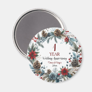 Íman Elegante Elegante de Casamento de Papel de 1rua