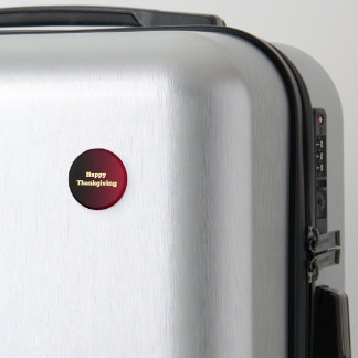 Íman Elegante Feliz Ação de Graças Burgundy Gradiente M