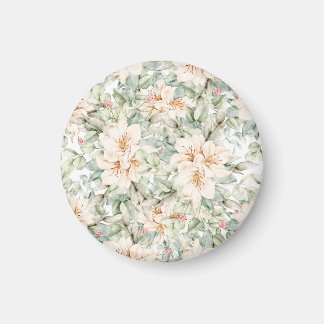 Íman elegante floral