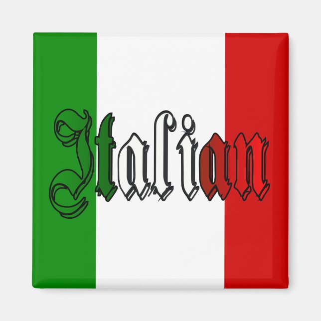 Íman Elegante italiano (Frente)