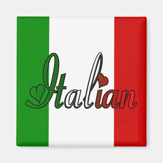 Íman Elegante italiano (Frente)