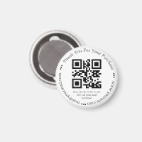 elegante obrigado simples seu código qr de negócio