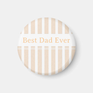 Íman Elegante Personalizado Melhor Pai de Todos com Lis