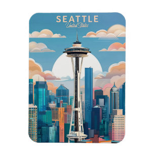 Íman Elegante Washington DC Vintage