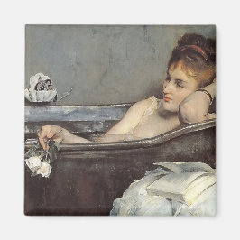Íman Elegante Woman in the Bath (por Alfred Stevens)