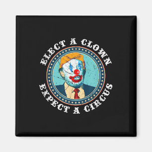 Íman Eleger Um Palhaço Esperando Um Circo T Camisa Anti