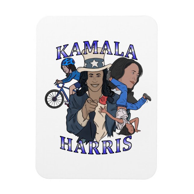 Íman Eleição de Estilo de Rap Bootleg Kamala Harris (Vertical)