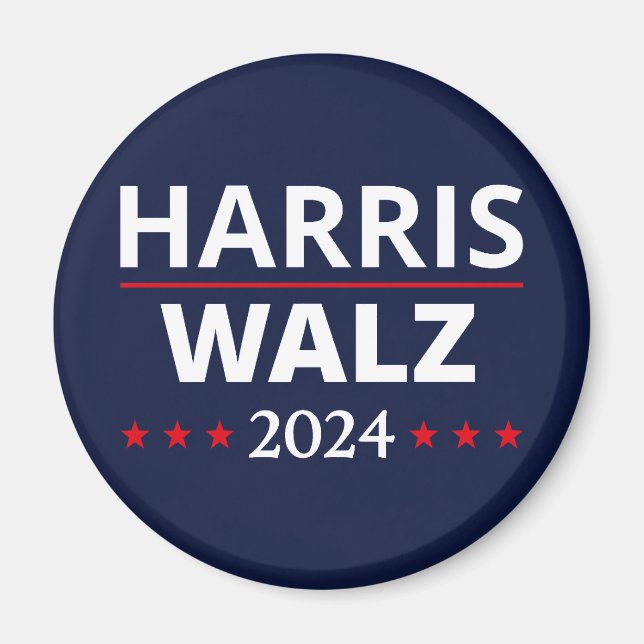 Íman Eleição de Harris Walz 2024 III (Frente)