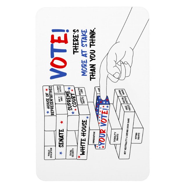 Íman Eleição em bloco Torre Mais em Andamento (Vertical)