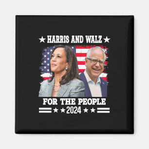 Íman Eleição Walz 2024 Kamala Harris Tim Waltz
