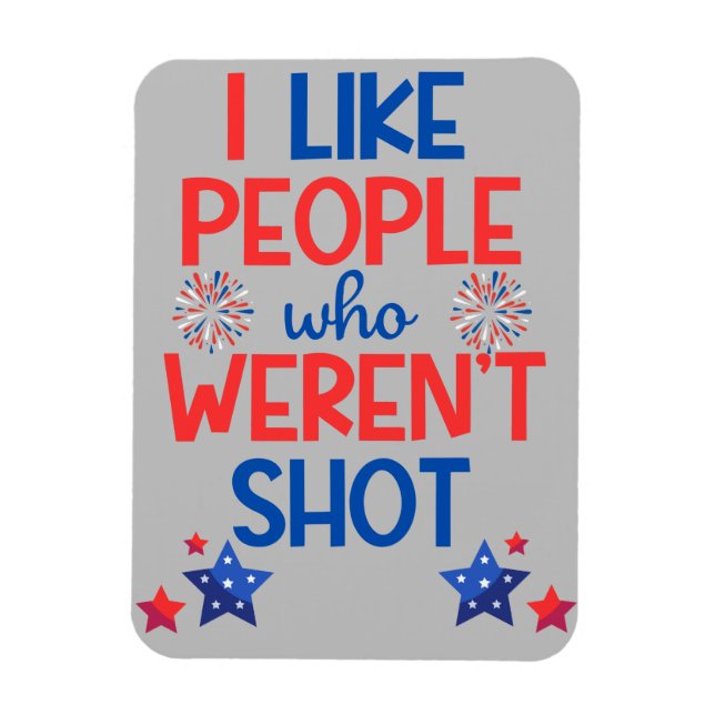 Íman Eleições de Kamala Harris Engraçado Anti-Trump Red (Vertical)