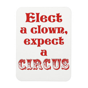 Íman Eleja um palhaço, espere um circo! Anti citaçõe