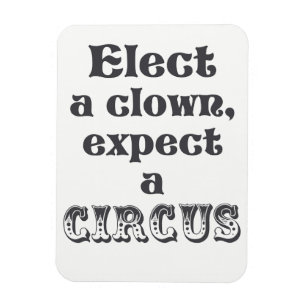 Íman Eleja um palhaço, espere um circo! Anti citaçõe