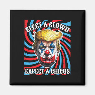 Íman Eleja um Palhaço Espere um Circo, Anti Trump
