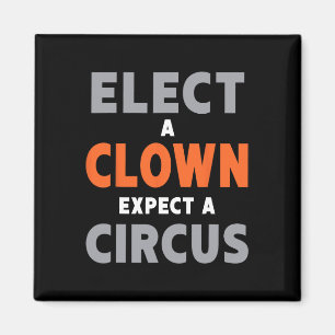 Íman Eleja um Palhaço Espere um Circo - Anti-trump