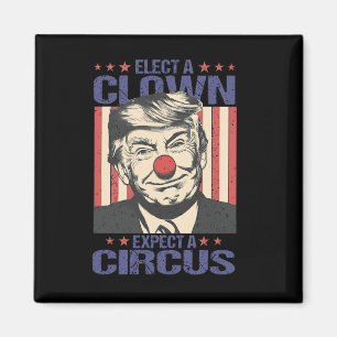 Íman Eleja Um Palhaço Espere Uma Camisa De Circo Engraç