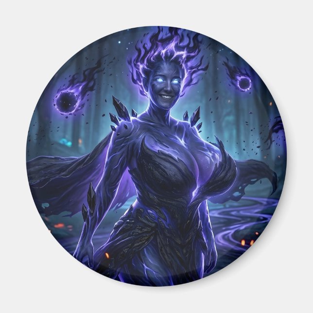 Íman Elemental das Trevas (Frente)