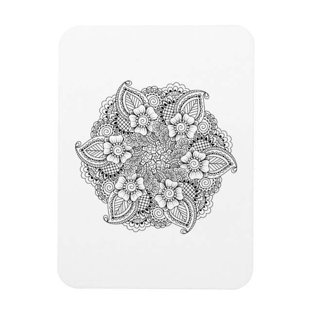 Íman Elemento redondo inspirado (Vertical)